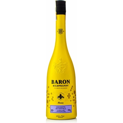 Baron Hildprandt medová švestka 30% 0,7 l (holá láhev)