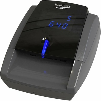 BellCon Машина за броене на пари BellCon Evision 5, детектор за фалшиви банкноти, черна (BELLCON-EV5)