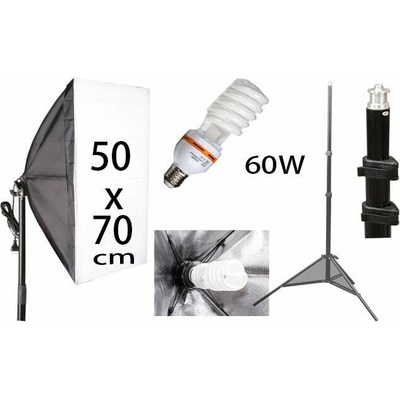 Elementrix SB5W6 Softbox 50 x 70 cm 60W stativ streaming youtubing