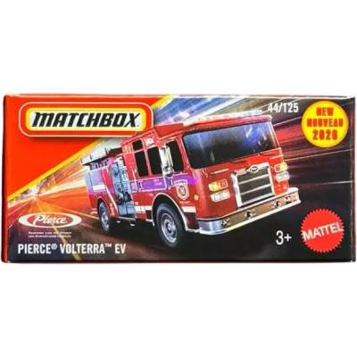 Mattel Matchbox: Малка количка в картонена кутия Pierce Volterra EV (JHR00)