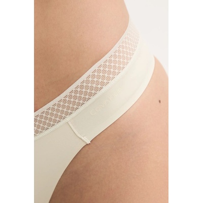 Calvin Klein Бикини тип бразилиана Calvin Klein Underwear в бежово (000QF6307E)