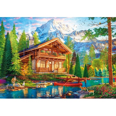 KS Games - Puzzle Dominic Davison: Alpine Fishing - 1 000 piese