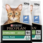 PRO PLAN PURINA PRO PLAN CAT STERILISED RENAL PLUS заек 2 x 10 кг