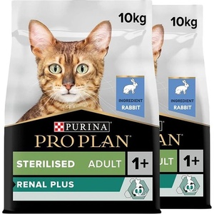 PRO PLAN PURINA PRO PLAN CAT STERILISED RENAL PLUS заек 2 x 10 кг