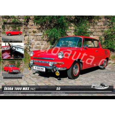 Pohlednice č. 50 - ŠKODA 1000 MBX (1967)