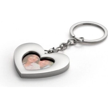 Bredemaijer Group Zilverstad Ключодържател със снимка - сърце (zv-8089160-1)