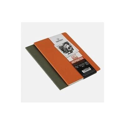 Canson 2x Art Book INSPIRATION mäkká väzba 100g A6 24 listov Noir