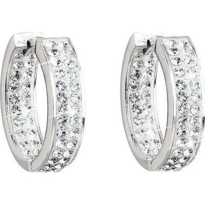 Pavona kruhy s krystaly Swarovski bílý kruh 31120.1