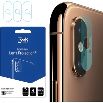 3mk Protection 4x Стъкло за камера 3mk за Apple iPhone XS Max - Прозрачен KP20916 (20916)