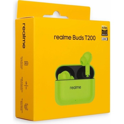 Realme Buds T200 Neon Green