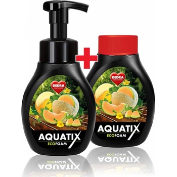 AQUATIX EcoFoam melón, 300 + 300 ml