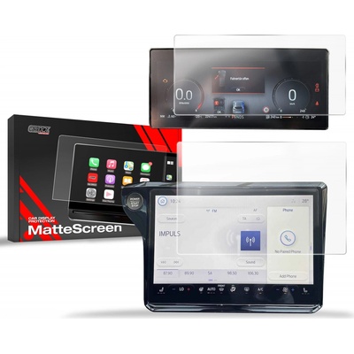 GRIZZ Protector, Ochranná fólie na display 2v1 Matte, Ford Puma, 2024- , Display 12"
