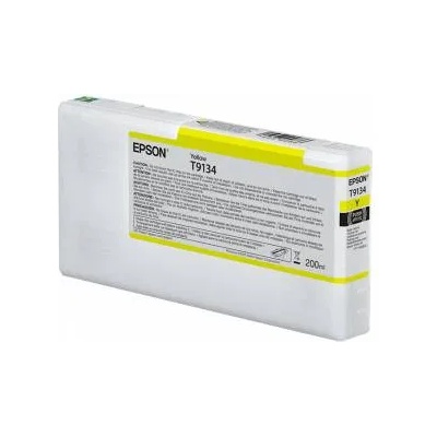 Epson Мастилена касета Epson Ultrachrome HDR, T9134 Photo, 200ml, Yellow, C13T913400