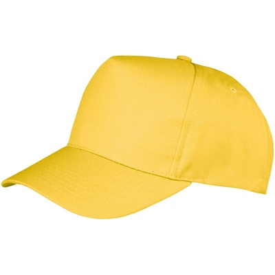 Result Headwear RC 084X 5 panelová COT28084X20099-yellow Žlutá