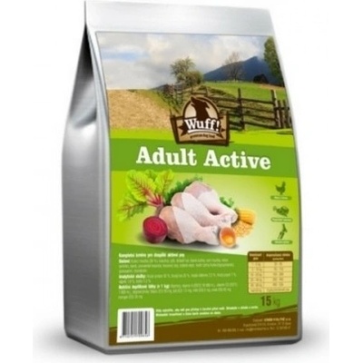 Wuff! Adult Active 15 kg