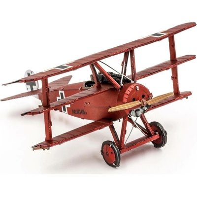 Metal Earth 3D kovový model Trojplošník Fokker/Triplane Fokker 47 ks
