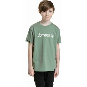 Meatfly детска тениска Bart Olive | Зелена Meatfly | Zelen | Момичешки | 158