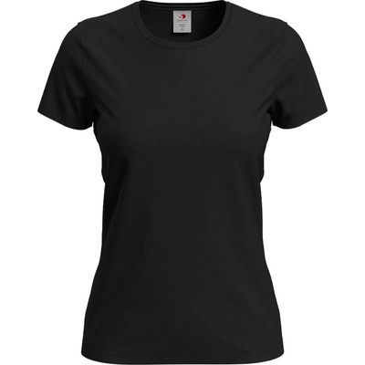 Comfort T 185 Crew neck Tričko dámske STEDMAN čierna Opal