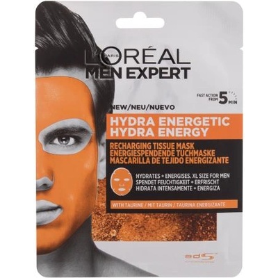 L'Oréal Men Expert Hydra Energetic хидратираща и енергизираща маска за мъже