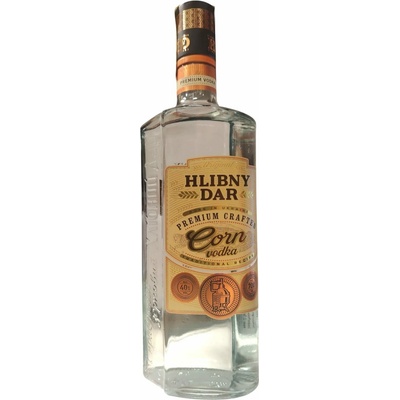 Hlibny Dar Crafted Gluten Free Vodka 40% 0,7 l (holá láhev)