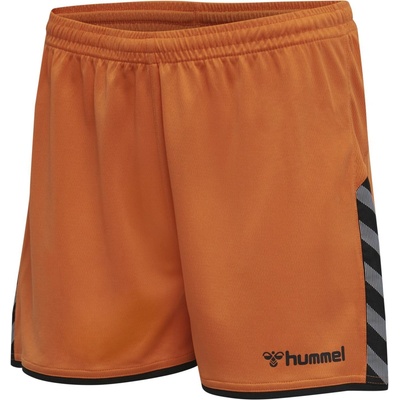 Hummel Authentic Poly Shorts Woman oranžová