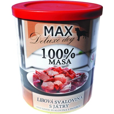 Max Deluxe Adult kostky libové svaloviny s játry 800 g