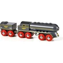 Brio Vláčik Speedy Bullet 1:18 - súprava s vagónikmi