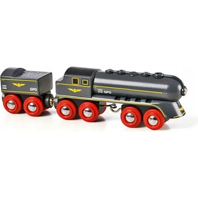 Brio Vláčik Speedy Bullet 1:18 - súprava s vagónikmi
