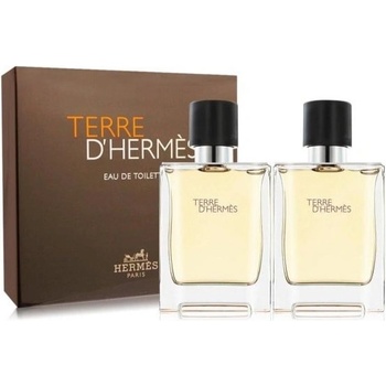 Image 1 of Hermès Terre D´Hermes Подаръчен комплект, Eau de toilette 50ml + Eau de toilette 50ml, мъже