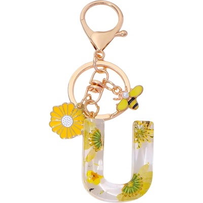 HARAHU Ключодържател Азбука - u / Жълта kp37854 (37854)