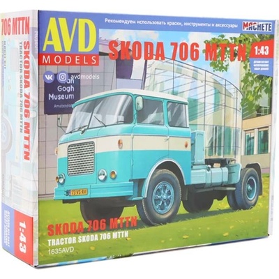 AVD Stavebnice Škoda LIAZ 706 MTTN 1:43