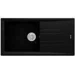 Teka Мивка Teka Stone 60 L-TG, Гранит, Обръщаема, За шкаф, 60 см, Черен металик (115330003) Мивка за вграждане