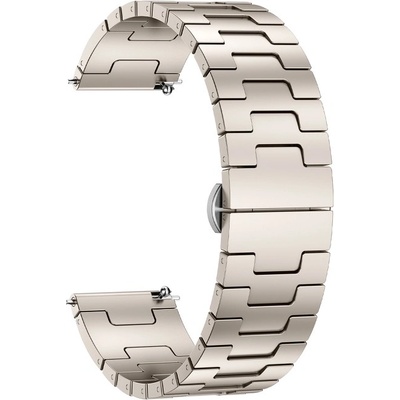 VSECHNONAMOBIL 97085 H-SHAPED Kovový řemínek pro Huawei Watch GT 5 / 6 / 7 46mm / Watch GT 5 Pro 46mm / GT 6 Pro 46mm STARLIGHT od 456 Kč