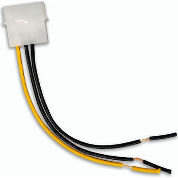 Makki кабел Cable Male Molex -> wires 1x12V 2xGround (MAKKI-CBL-MOLEX-WR1)