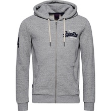 SUPERDRY VINTAGE VL CLASSIC ZIPHOOD M2011855AZUC Sivá