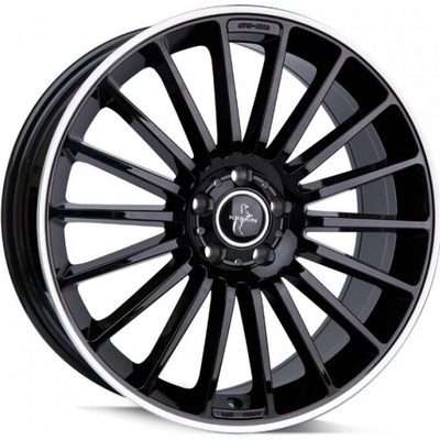 Keskin KT15 7x17 5x108 ET48 black polished