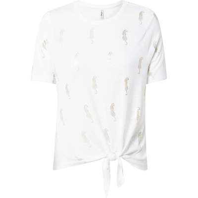 ONLY Тениска 'Belis' бяло, размер XL