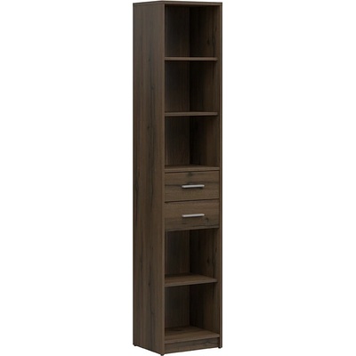 BRW Висока етажерка nepo plus reg2s/40 дъб нобле