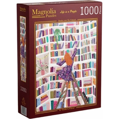 Magnolia Knihy jsou můj přítel 1000 dílků