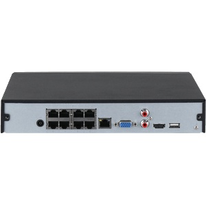 Dahua 8-канално NVR записващо устройство Dahua NVR4108HS-8P-4KS3 (1740024_2)