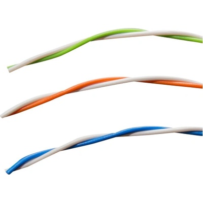 Loxone Dvoužilový kroucený kabel modrá/bílá (100m) LOX200300