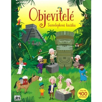 Objevitelé Samolepková knižka