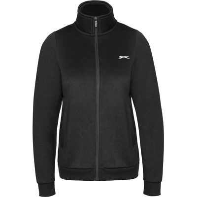 Slazenger Дамско яке Slazenger Fitted Zip Through Jacket Womens - Black