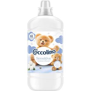 Coccolino Омекотител Coccolino Sensitive Cotton Cloud, 61 пранета, 1403 ml (65546278)