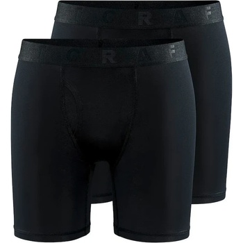 Craft Мъжко синтетично термобельо Craft Core Dry Boxer 6-Inch 2-Pack Synthetic base layer - Black - размер M (014-1622-0112)