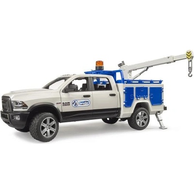 BRUDER 2509 Сервизно превозно средство RAM 2500 с въртящ се светлинен маяк 1: 16 (02509)