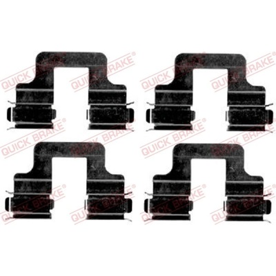 QUICK BRAKE Sada prislusenstvi, oblozeni kotoucove brzdy 109-1606