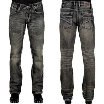 Wornstar мъжки панталон (дънки) WORNSTAR - Trailblazer - Vintage Black - WSP-TBKV