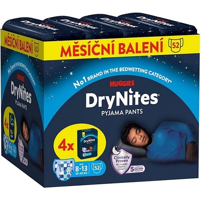 DryNites pro chlapce JUMBO box 13+ let / 48-60kg / 3x11ks