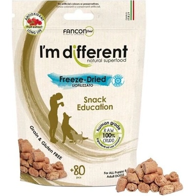 I'm different Snack mrazem sušené výcvikové pamlsky 40 g